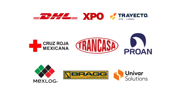 Logotipos de los clientes de Samsara