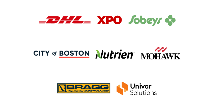 logos of samsara customers