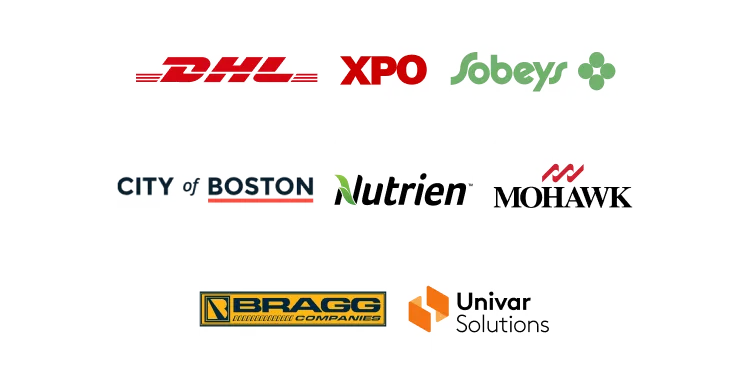 logos of samsara customers