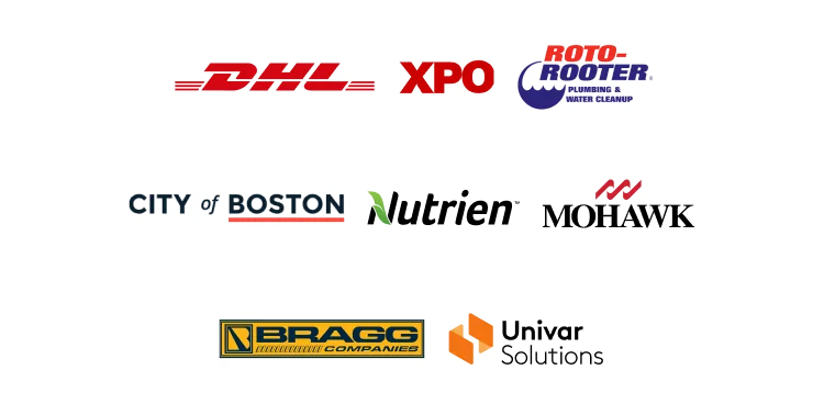 logos of samsara customers
