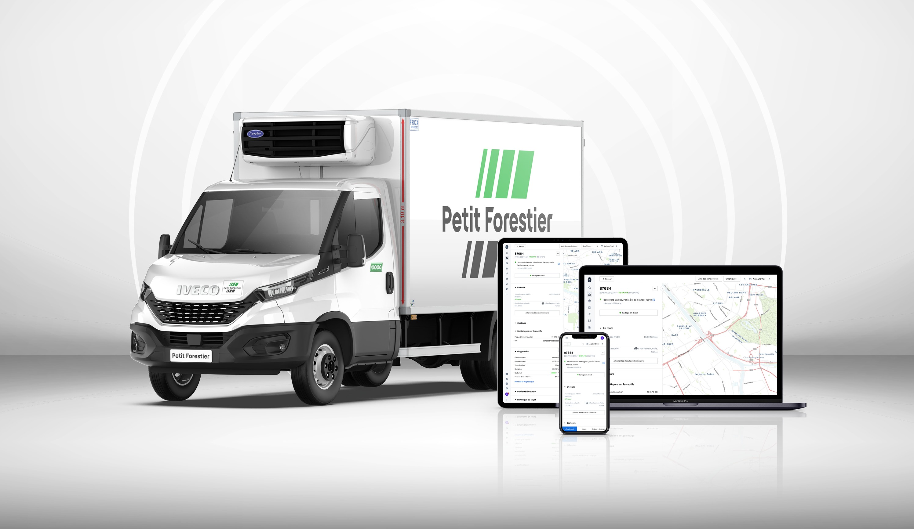 Comment Samsara optimise la gestion de flotte de Petit Forestier