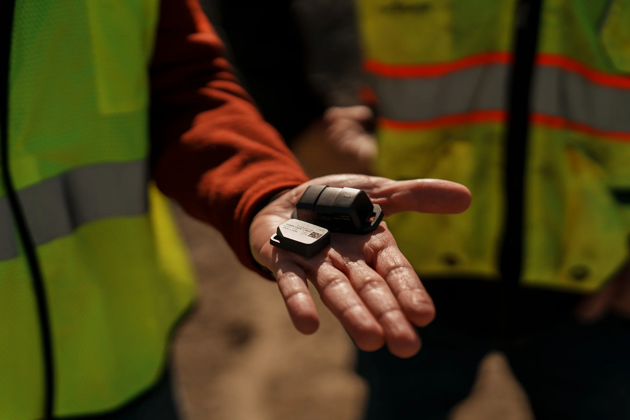 Asset Tag and Asset Tag XS side by side