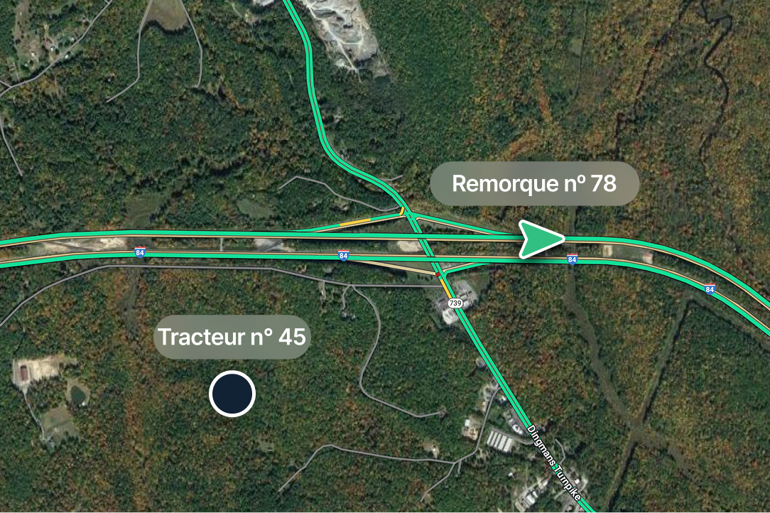 Suivi des équipements Samsara avec périmètre virtuel