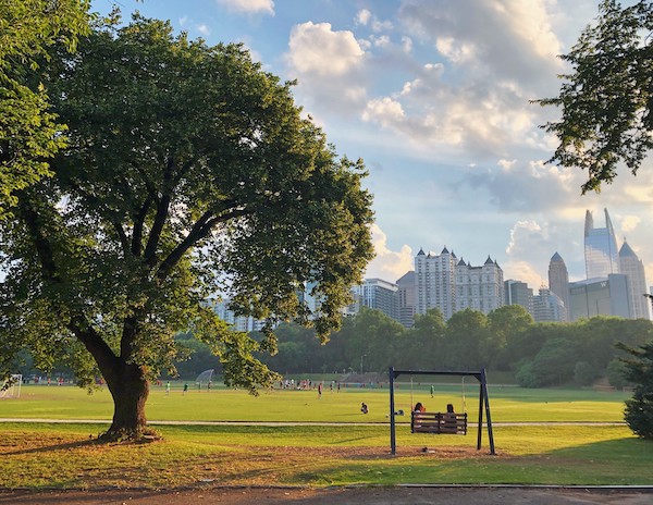 Piedmont Park in Atlanta. I’ve been living here on a 4 month rotation trip.