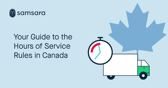 hours of service rules in canada