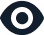 A simple dark blue eye icon with a circular pupil, representing vision or viewing functionality.