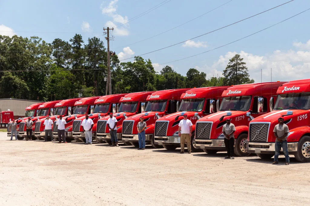 Drivers with trucks