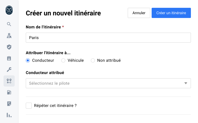 Répartition en temps réel
