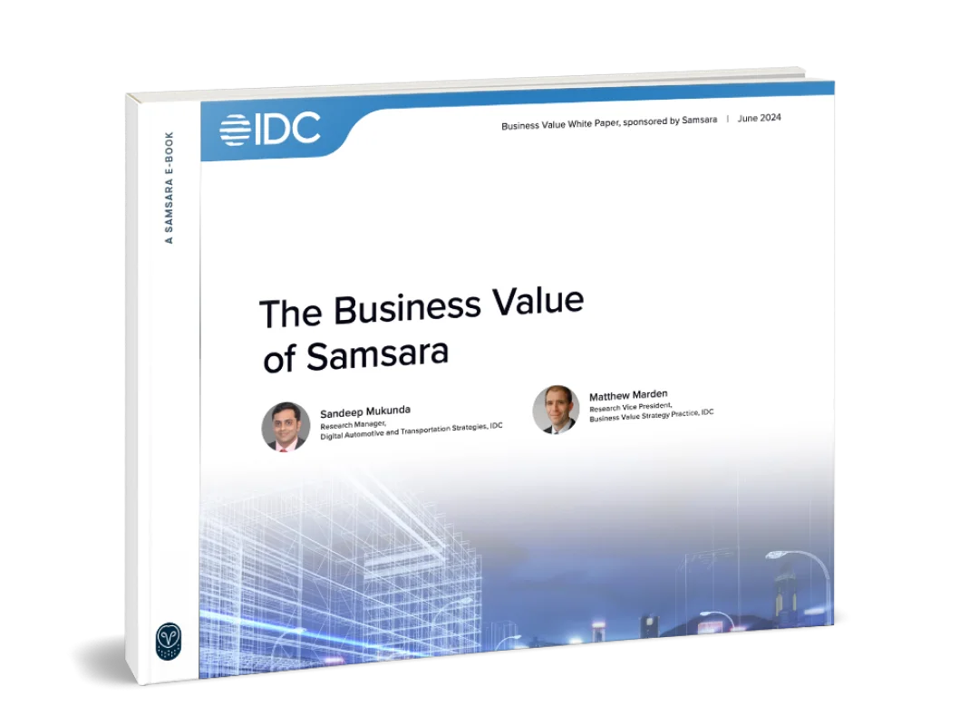 Mock up of IDC report or IDC logo, open to other ideas!