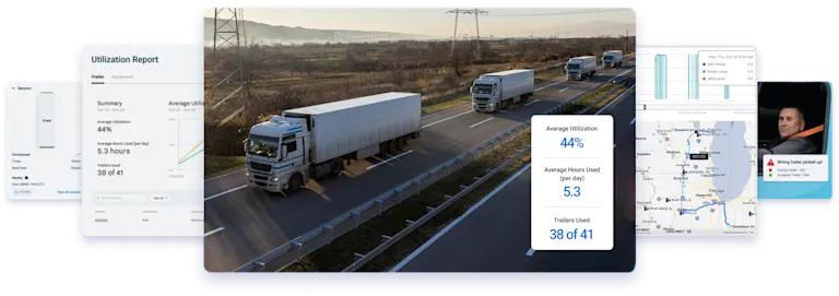 Checking Trailer In Computer Trailer Tracking and Monitoring Software | Samsara