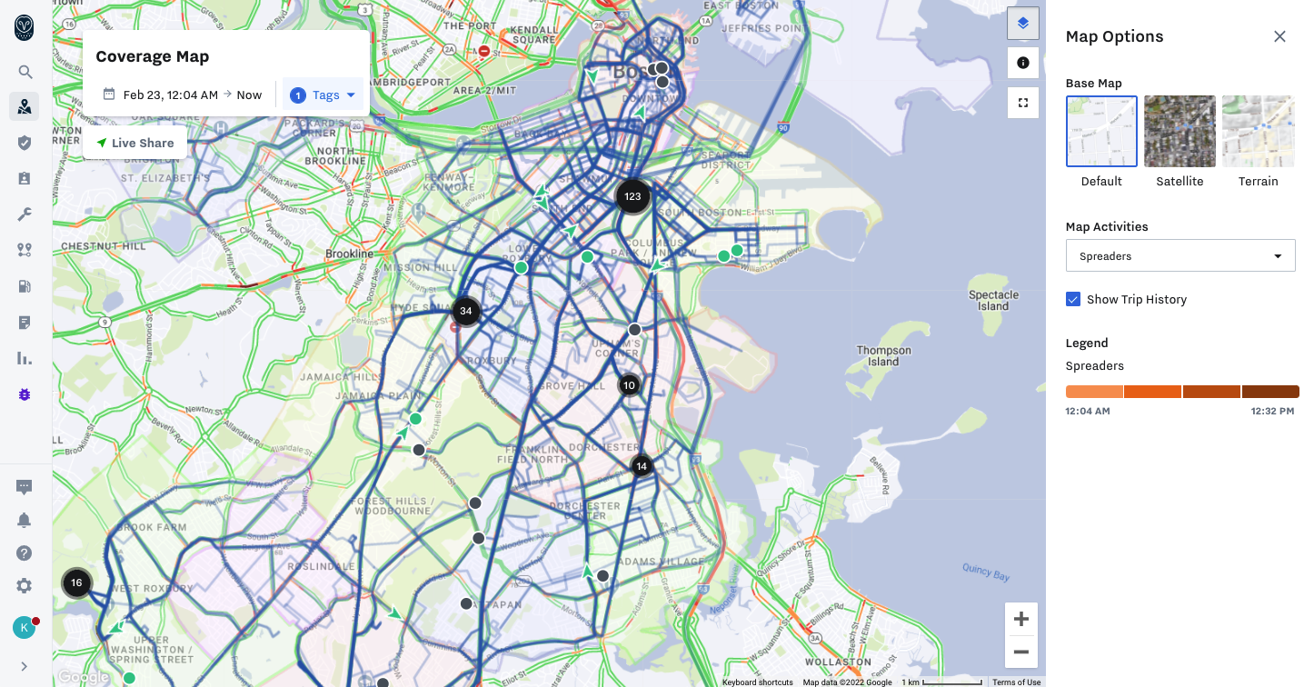 Material Spreader Integration