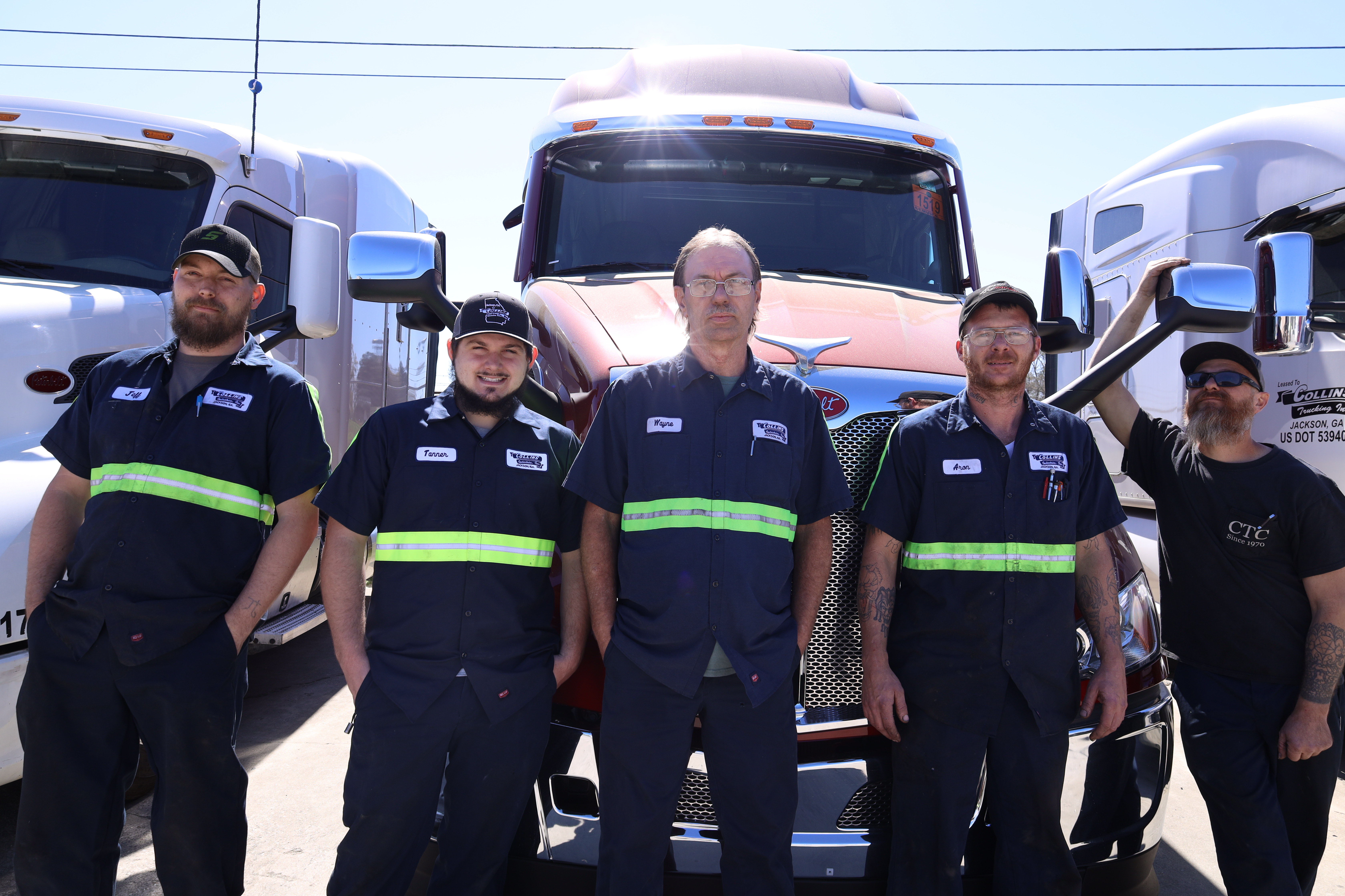 Collins Trucking employees