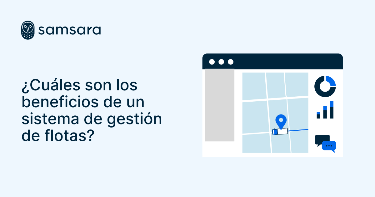 ¿Cuáles son los beneficios de un sistema de gestión de flotas?