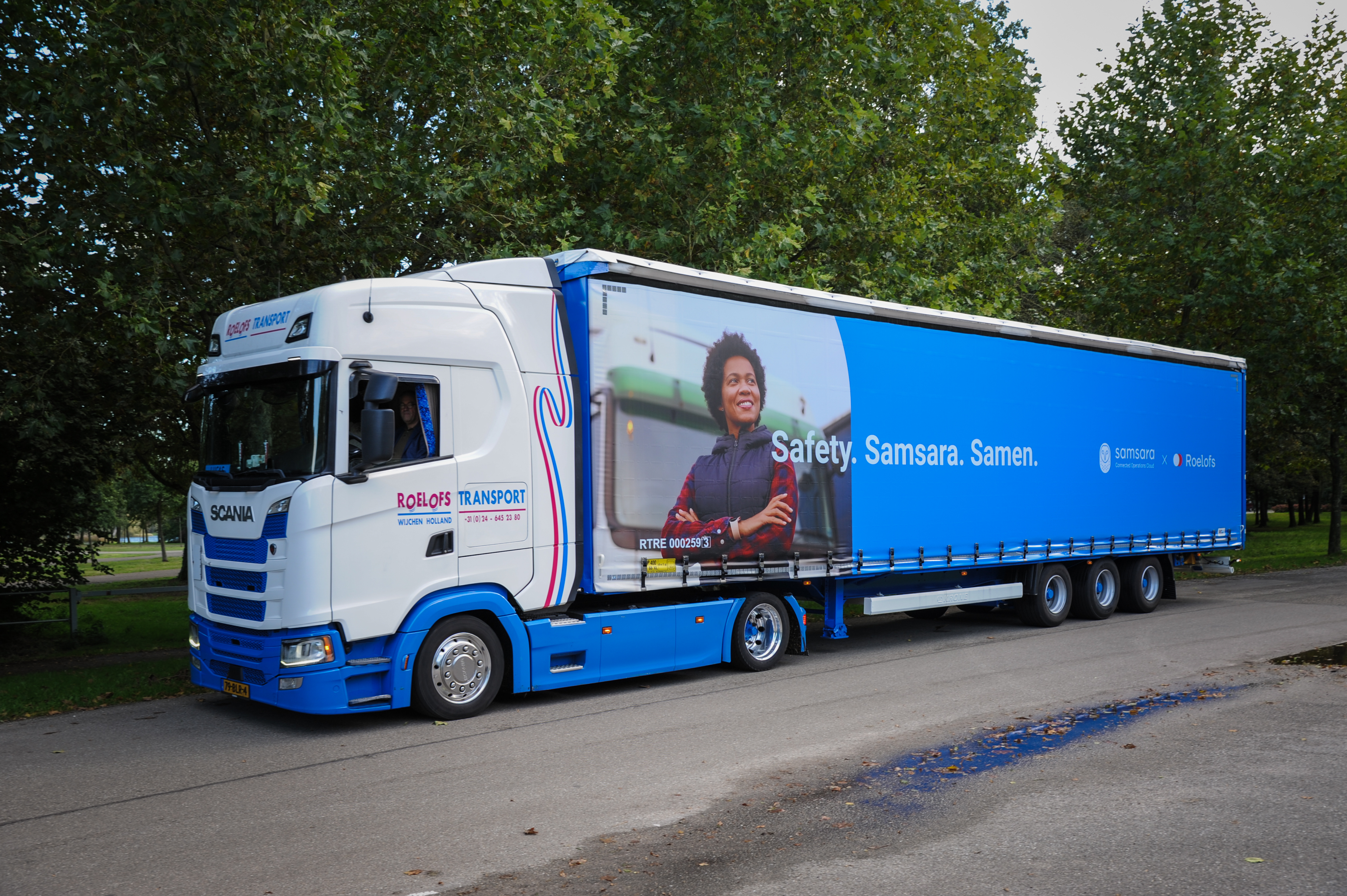 Roelofs Transport ziet 60% minder gevallen van niet-foutschadeclaims met de realtime AI-oplossingen van Samsara