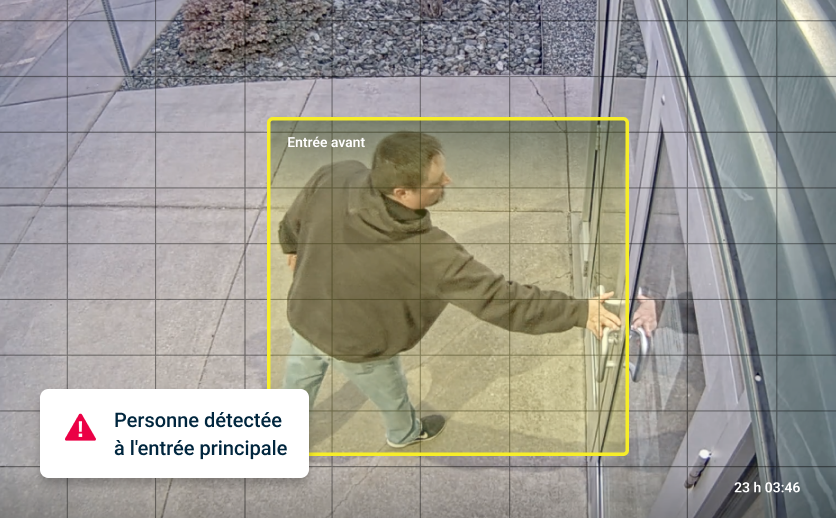 Caméras de sécurité sur le chantier pour dissuader de manière proactive le vol