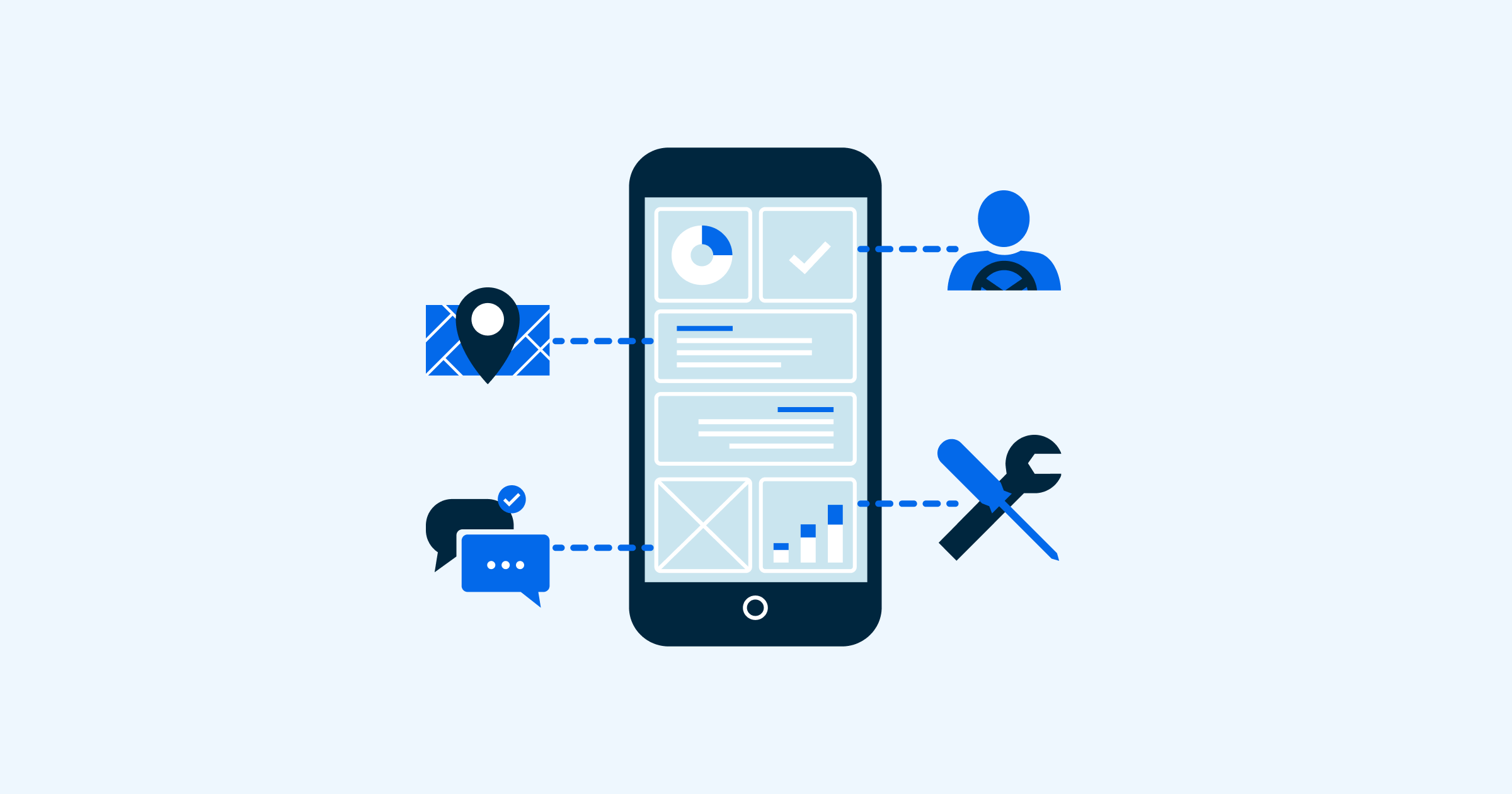 Keep your fleet connected with a fleet tracking app
