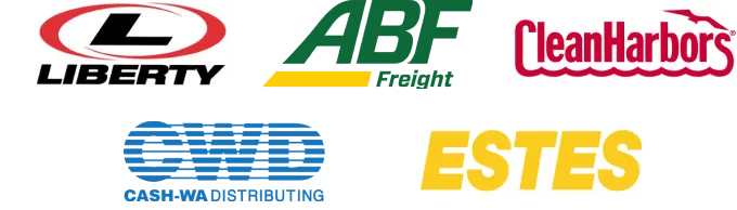 Liberty Energy, ABF Freight, Clean Harbors, Cash-Wa Distributing, Estes Express Lines