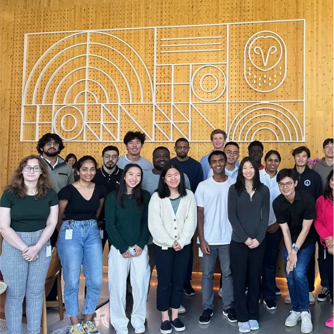 class of 2024 summer interns at samsara headquarters