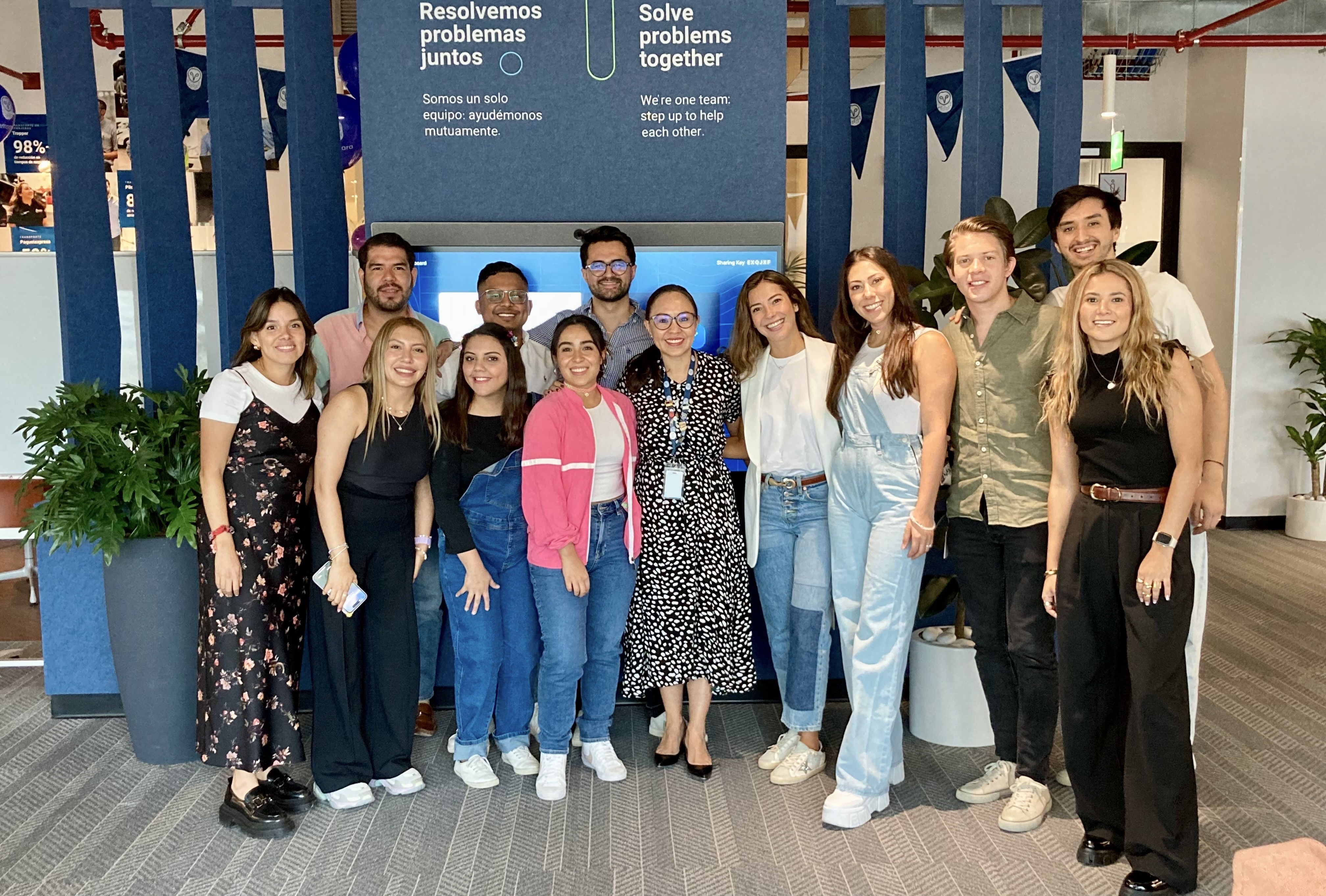 Samsara employees in Mexico City office