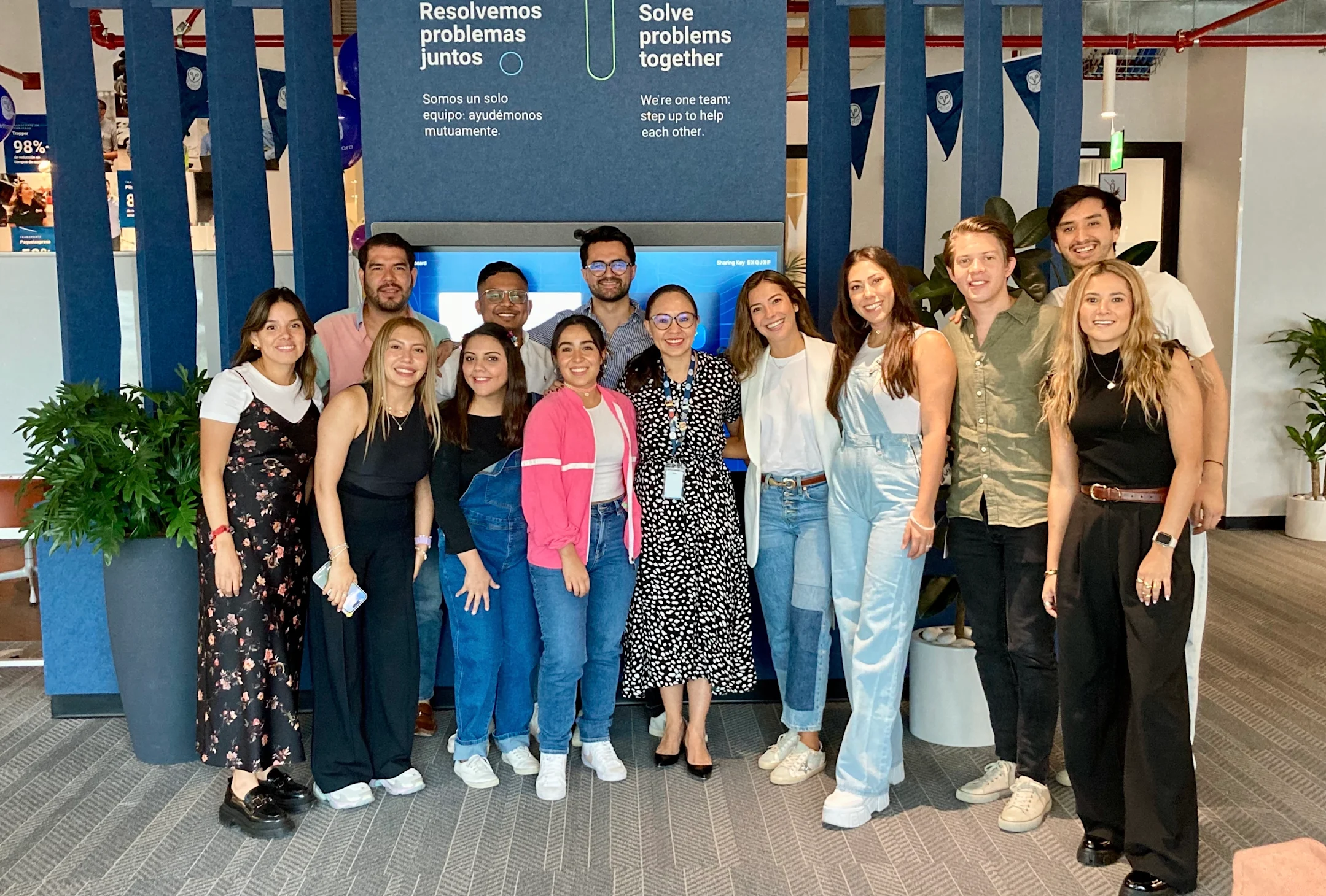 Samsara employees in Mexico City office