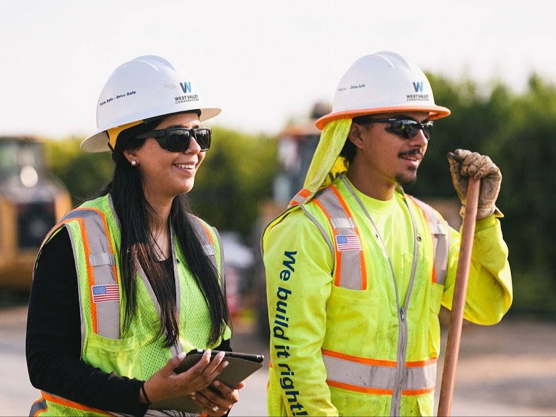 West Valley Construction platform