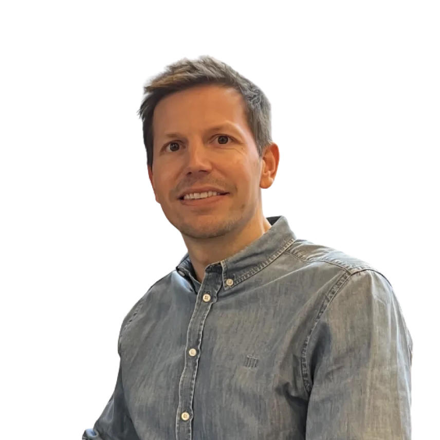 Samsara employee Mathias Pesja headshot.