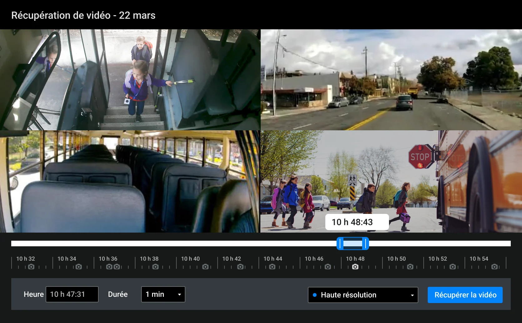 image d'événement vidéo instantané maternelle à la 12e