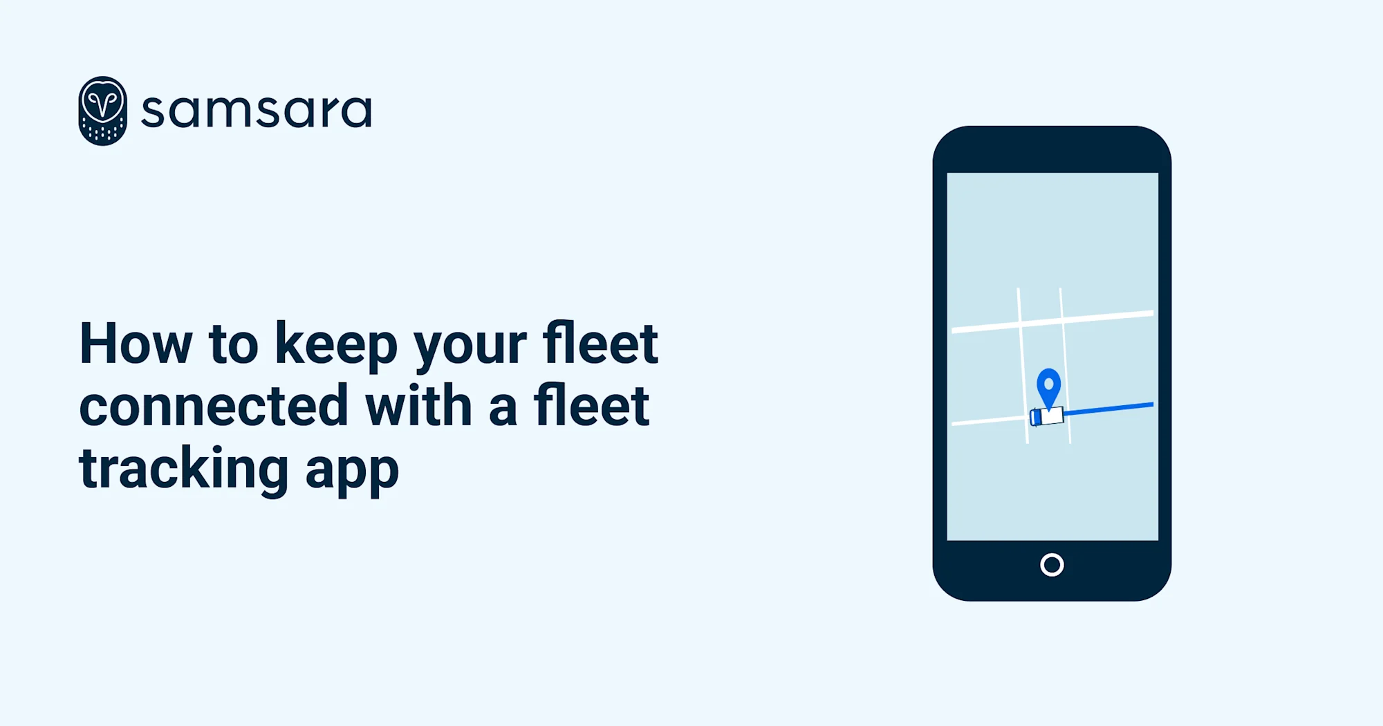 Updated SEO Image for How to Keep Your Fleet Connected with a Fleet Tracking App Guide