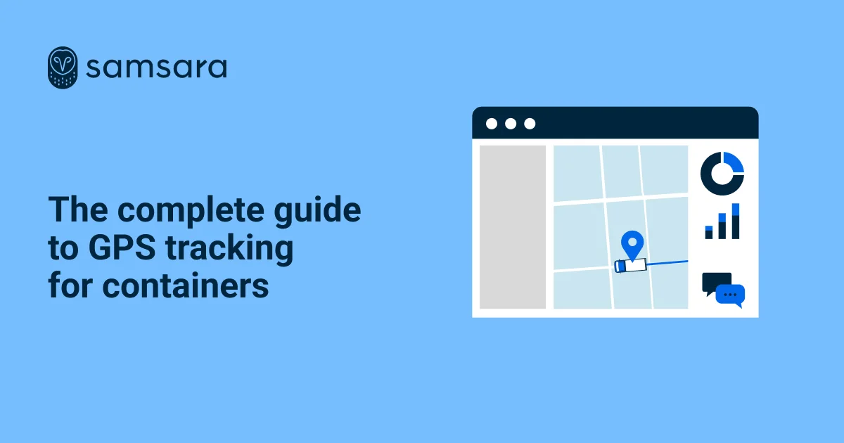 GPS tracking for containers