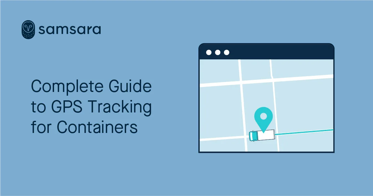 GPS tracking for containers