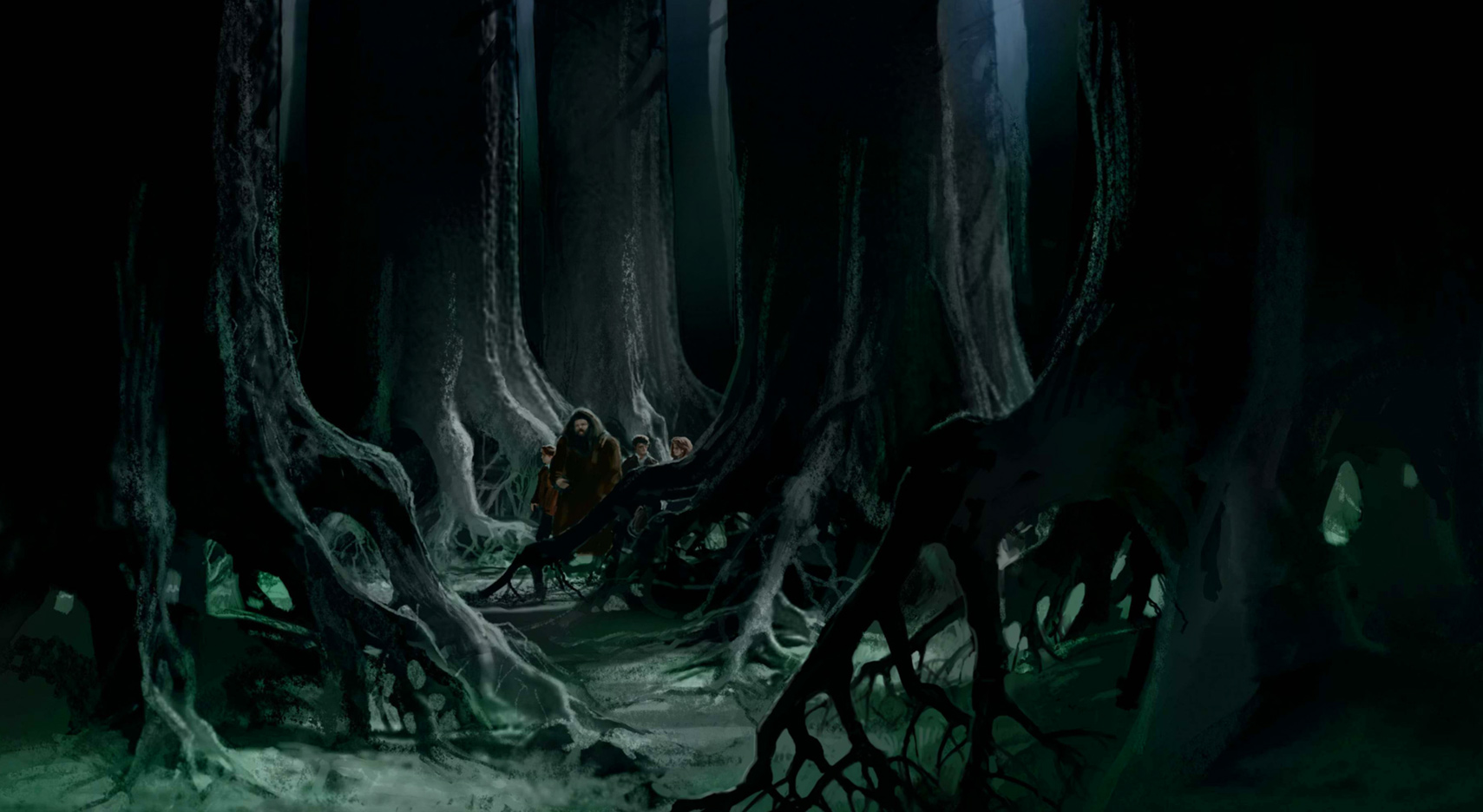 Сумеречный лес Гарри Поттер
