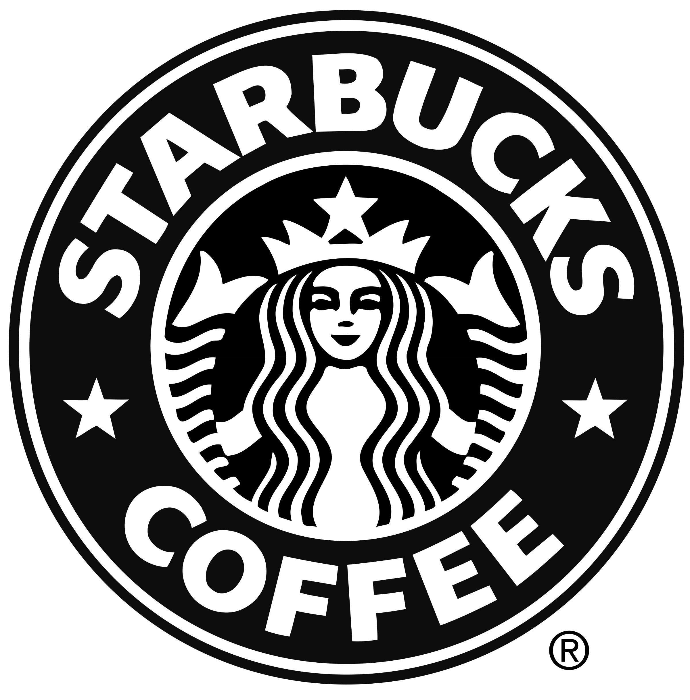 Starbucks Logo Dark