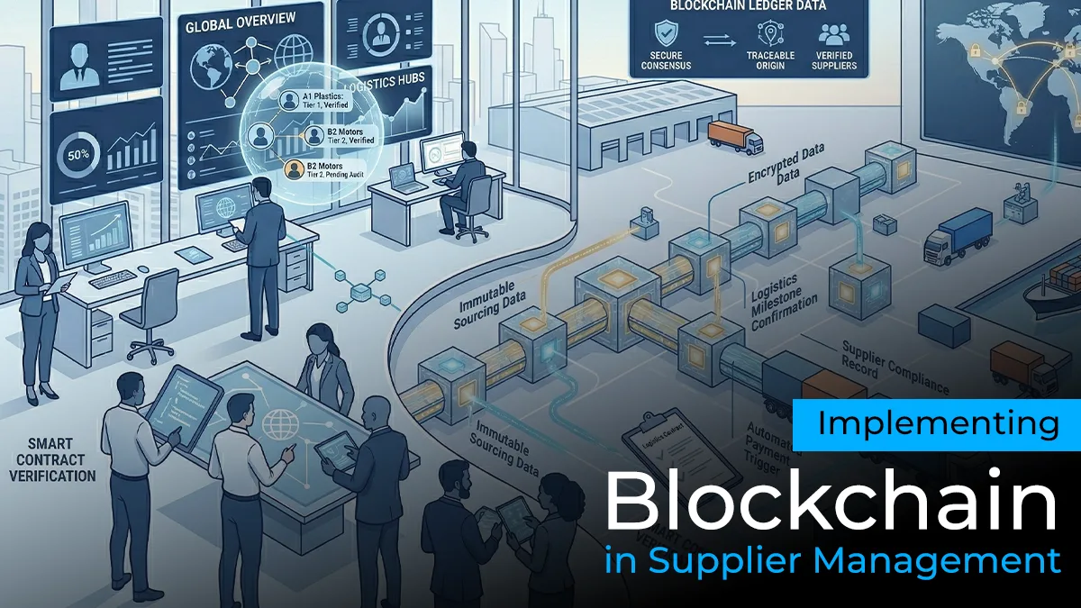 26 march Implementing Blockchain in Supplier Management