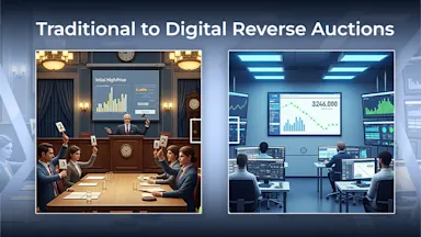 Traditional to Digital Reverse Auctions