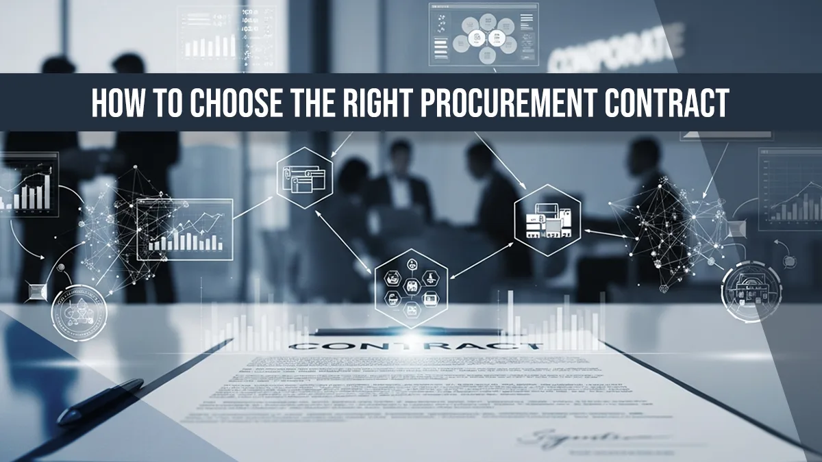 How to Choose the Right Procurement Contract