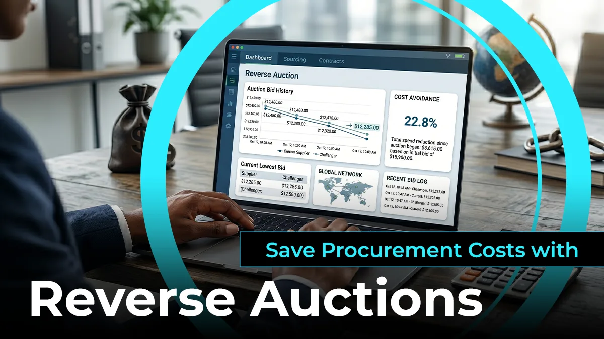 Save Procurement Costs with Reverse Auctions