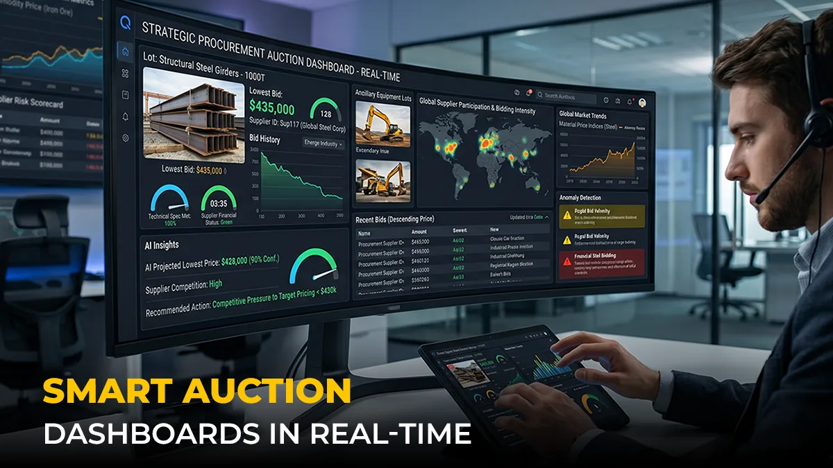 Smart Auction Dashboards in Real-Time