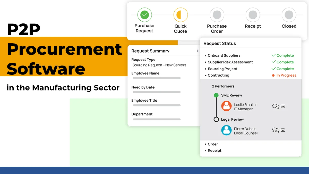 P2P Procurement Software in the Manufacturing Sector