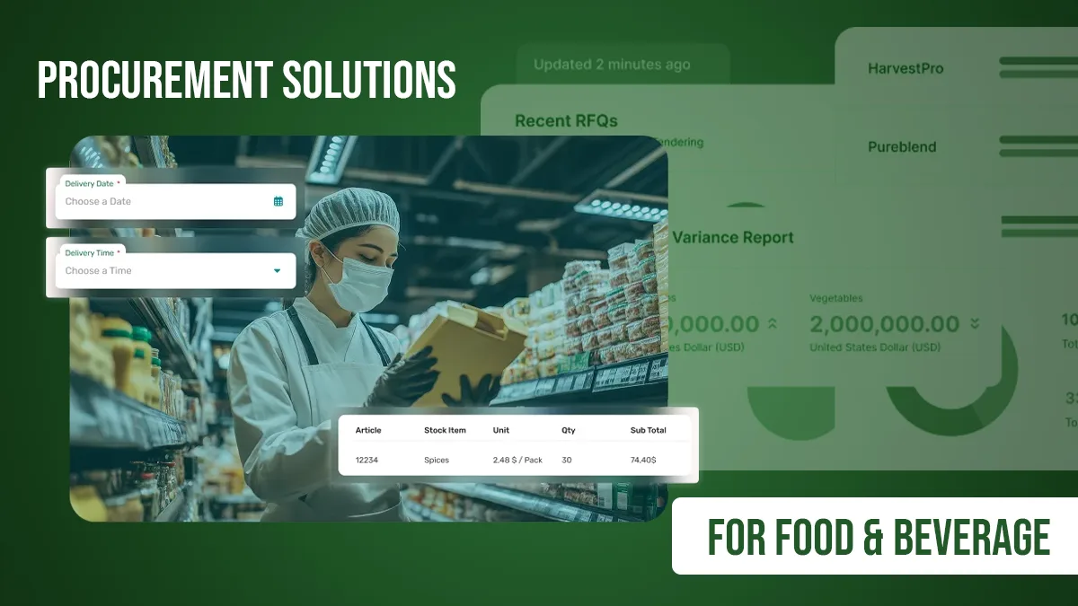 Procurement Solutions for Food & Beverage