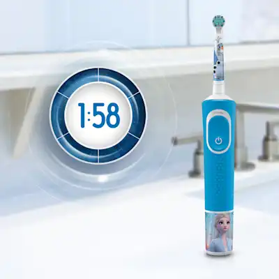 Oral-B Kids Elektrisk Tannbørste Med Temaer Fra Frozen, Powered By Braun 