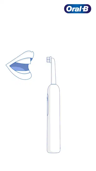 Beskytt tannkjøtt og emalje med trykkvarsling direkte fra Oral-B håndtaket