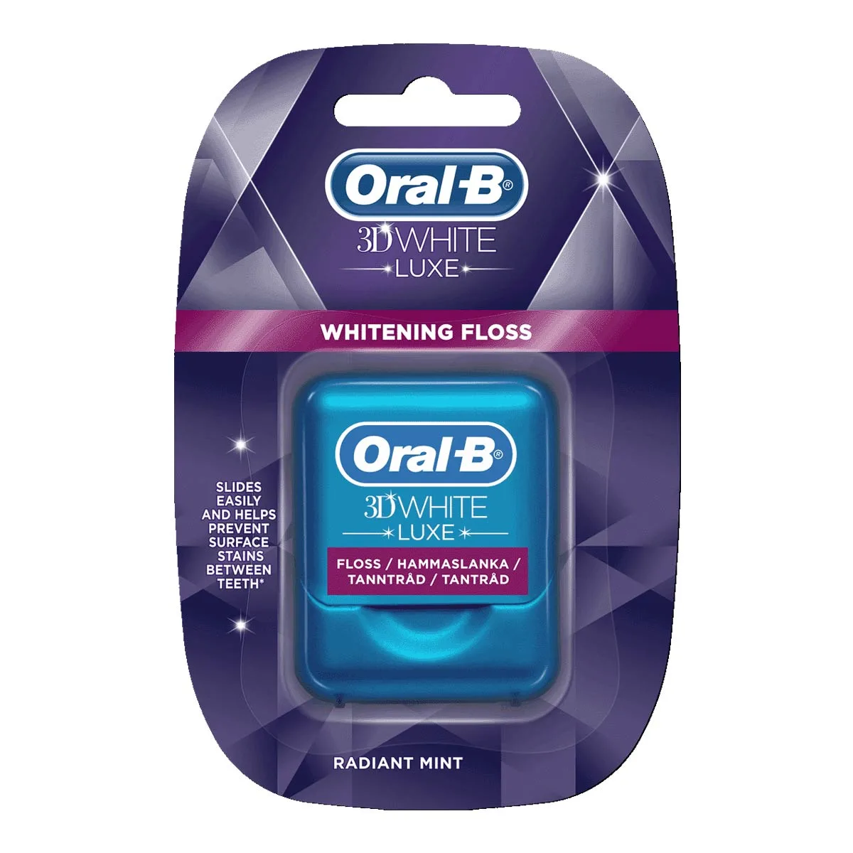 Oral-B 3D White Luxe Whitening tanntråd