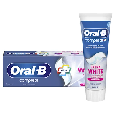 Oral-B Complete Extra White Tannkrem