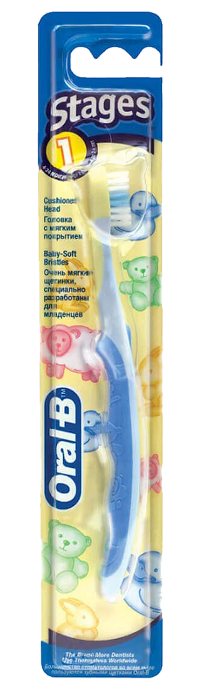 Oral-B Stages Xsoft tannbørste til barn 4–24 mnd