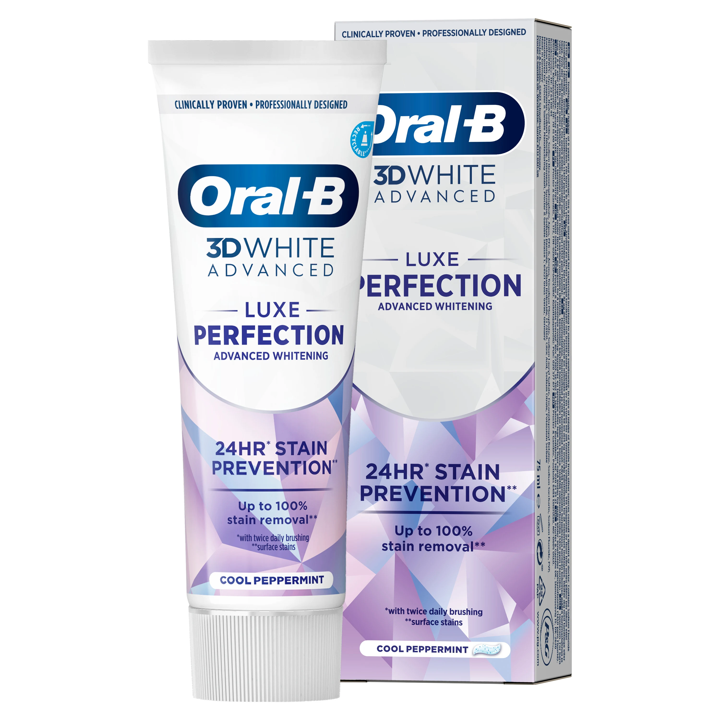Oral-B 3DWhite Advanced Luxe Perfection -hammastahna