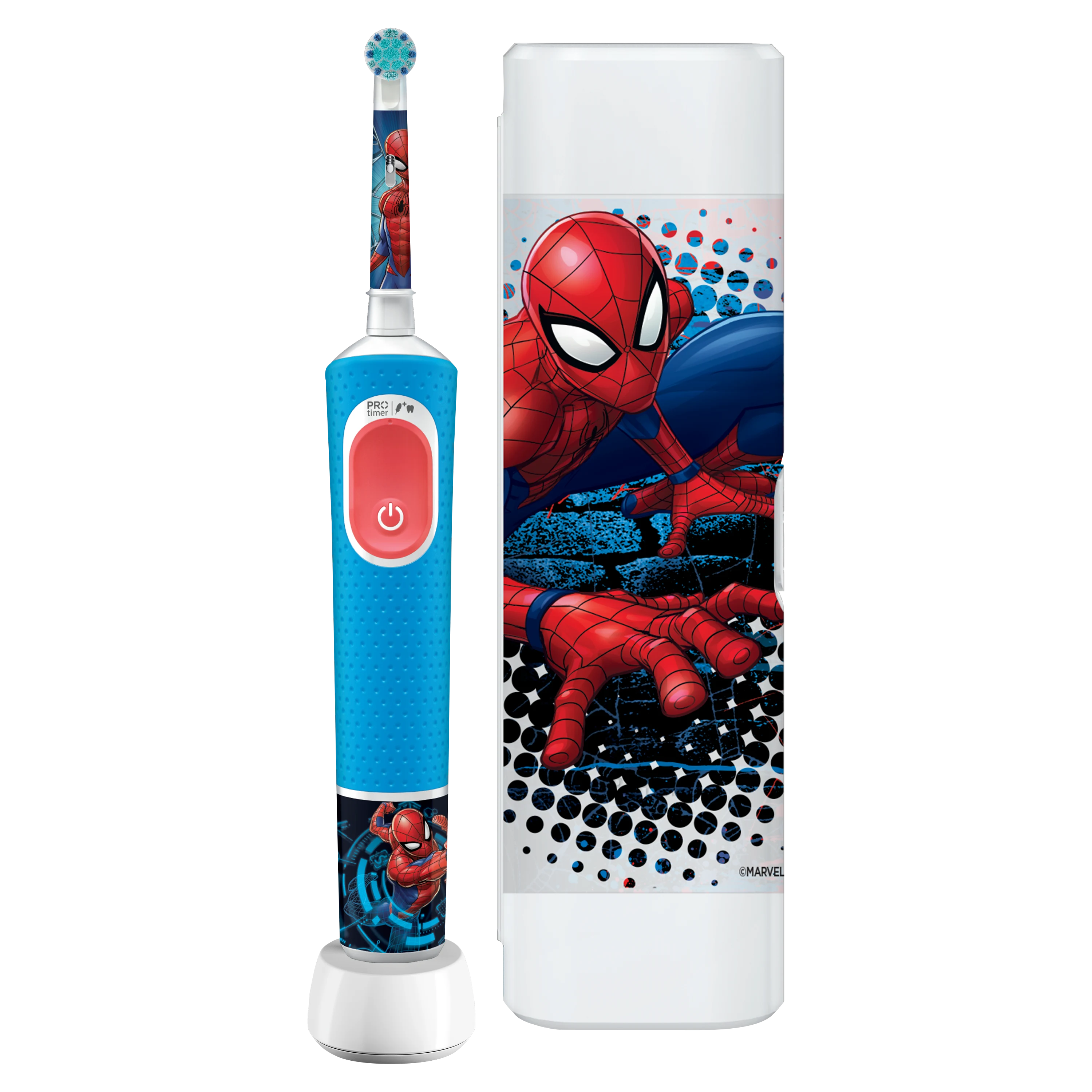 Oral-B Pro Kids Sähköhammasharja Spider-Man Mukana matkakotelo