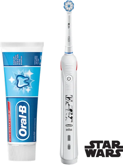 Oral-B elektriske tannbørster, manuelle tannbørster og tannkremprodukter basert på ditt barns aldersgruppe