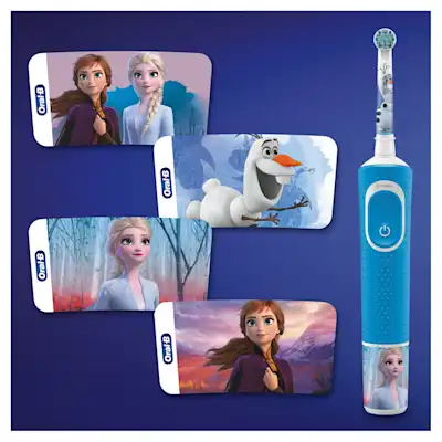Oral-B Kids Elektrisk Tannbørste Med Temaer Fra Frozen, Powered By Braun 