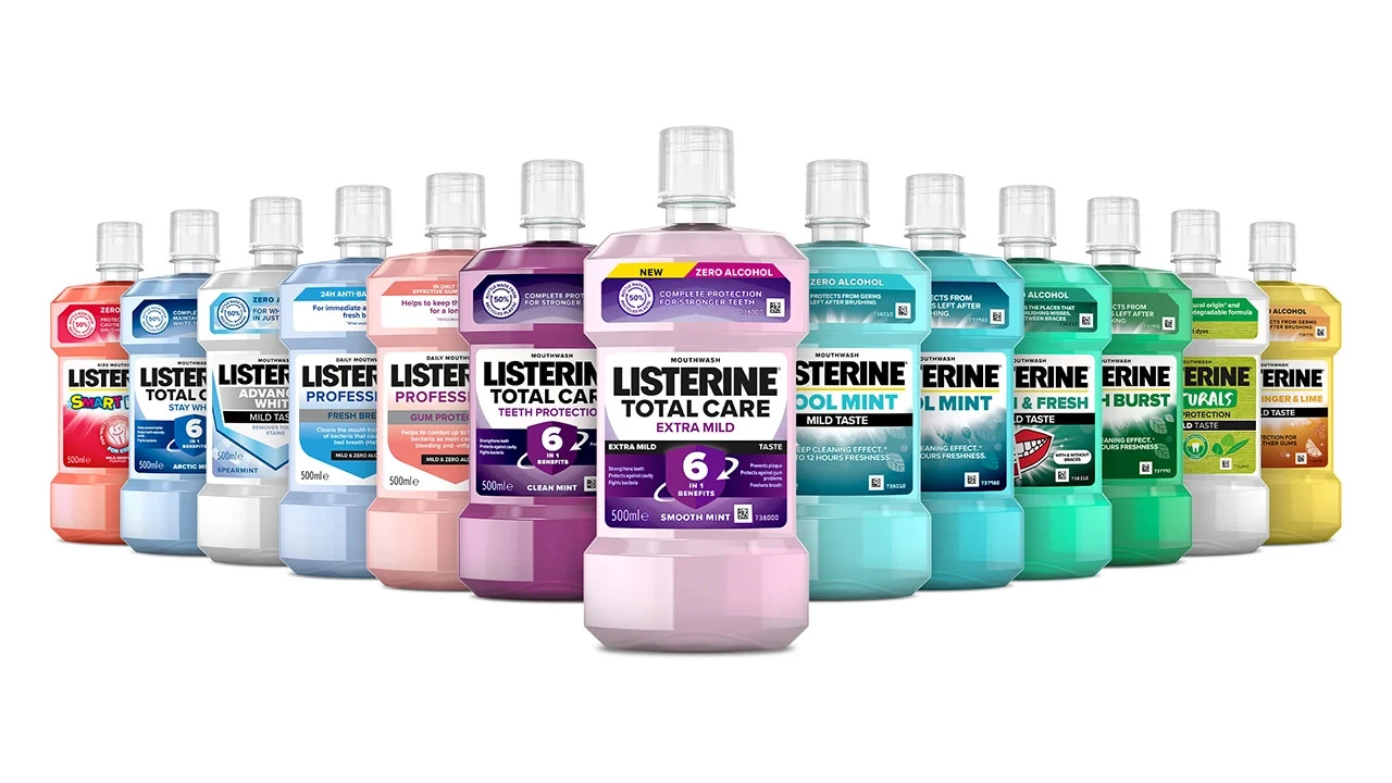Listerine produkty