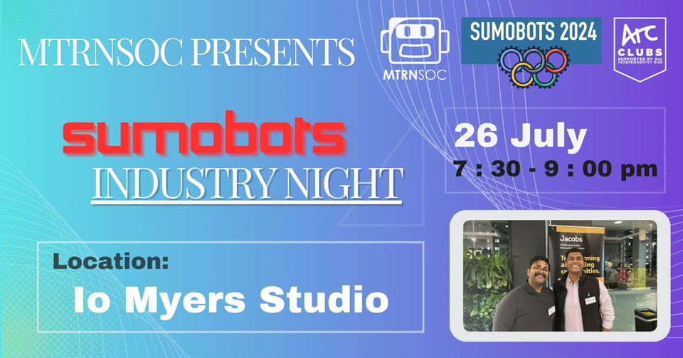Sumobots Industry Night image banner